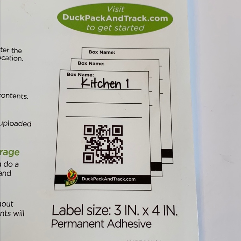 Pack and Track Scanning Labels - Picture 3 of 4